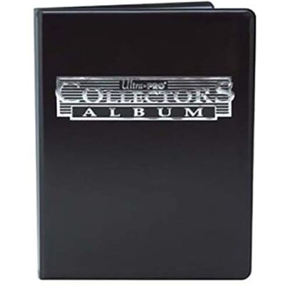 Ultra Pro Asmodee : Collectors Album Accessoire cartes à collectionner 10 pages 9 pochettes Capacité 180 cartes Noir Ultra Pro Asmodee : Collectors Album Accessoire cartes à collectionner 10 pages 9 pochettes Capacité 180 cartes Noir