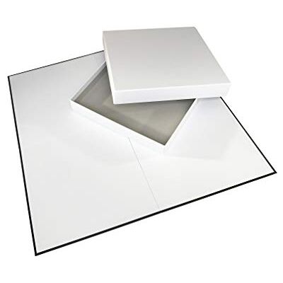 Apostrophe Games Plateau de Jeu Vierge et Boîte, 50,8 cm DIY Créez votre Propre Jeu Apostrophe Games Plateau de Jeu Vierge et Boîte, 50,8 cm DIY Créez votre Propre Jeu