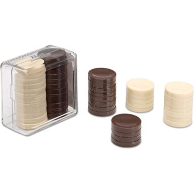 Cayro Jeu de dames pour femme + 7 ans Boîte en plastique Jeux éducatifs Pour enfants et adultes 24 pions en 2 couleurs Pour 2 joueurs Cayro Jeu de dames pour femme + 7 ans Boîte en plastique Jeux éducatifs Pour enfants et adultes 24 pions en 2 couleurs Pour 2 joueurs