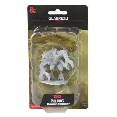 WizKids D&D Nolzur's Merveilleuses Miniatures : Glabrezu Unpainted Dungeons and Dragons Miniatures WizKids D&D Nolzur's Merveilleuses Miniatures : Glabrezu Unpainted Dungeons and Dragons Miniatures
