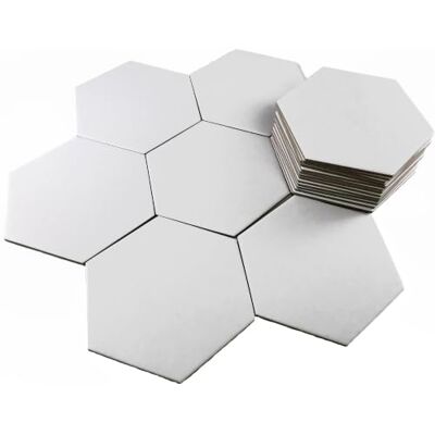 Apostrophe Games Tuiles de Jeu de Société Hexagonales, 20 Pièces Vierges pour le bricolage Même taille que les Colons de Catane, Jetons de plateau de Jeu vierges Apostrophe Games Tuiles de Jeu de Société Hexagonales, 20 Pièces Vierges pour le bricolage Même taille que les Colons de Catane, Jetons de plateau de Jeu vierges