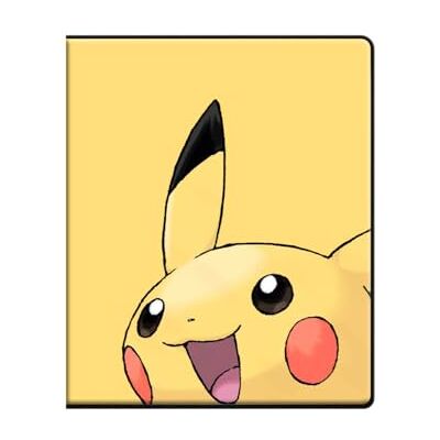 Ultra Pro Porte-documents Pikachu édition 2025 à 4 poches, peut contenir jusqu'à 80 cartes Pokémon ou cartes de taille standard, 10 pages haute clarté, portefeuille pour collectionneurs Ultra Pro Porte-documents Pikachu édition 2025 à 4 poches, peut contenir jusqu'à 80 cartes Pokémon ou cartes de taille standard, 10 pages haute clarté, portefeuille pour collectionneurs