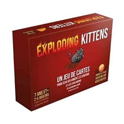 Asmodee Exploding Kittens Jeu de société À partir de 7 ans 2 à 5 joueurs 15 minutes Asmodee Exploding Kittens Jeu de société À partir de 7 ans 2 à 5 joueurs 15 minutes