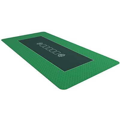 Bullets Playing Cards , Tapis de poker professionnel vert en 160 x 80 cm, Table de poker, Sous-main de table de poker Bullets Playing Cards , Tapis de poker professionnel vert en 160 x 80 cm, Table de poker, Sous-main de table de poker