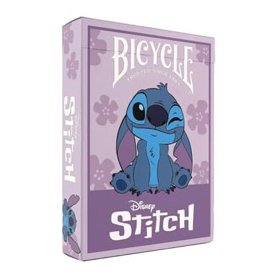 Bicycle ® Disney Stitch Purple Premium Speelkaarten Officieel gelicentieerd Bicycle ® Disney Stitch Purple Premium Speelkaarten Officieel gelicentieerd