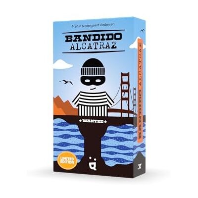 Helvetiq Bandido Alcatraz – Edition Spéciale 10 Ans Jeu De Société Coopératif pour Toute La Famille – Ensemble Aidez Bandido à S’échapper De La célèbre Prison D’Alcatraz 1 à 4 Joueurs Dès 6 Ans Helvetiq Bandido Alcatraz – Edition Spéciale 10 Ans Jeu De Société Coopératif pour Toute La Famille – Ensemble Aidez Bandido à S’échapper De La célèbre Prison D’Alcatraz 1 à 4 Joueurs Dès 6 Ans