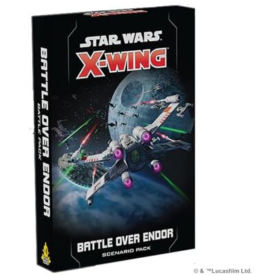 Atomic Star Wars X-Wing 2ème édition Jeu de figurines Battle Over Endor Scénario Pack – Pilotes et navires emblématiques Jeu de stratégie pour enfants et adultes Version Anglaise Atomic Star Wars X-Wing 2ème édition Jeu de figurines Battle Over Endor Scénario Pack – Pilotes et navires emblématiques Jeu de stratégie pour enfants et adultes Version Anglaise