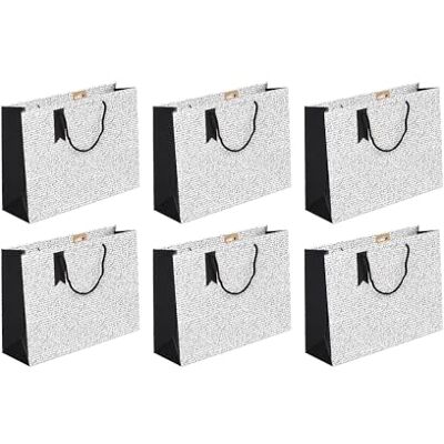 Eurowrap Clairefontaine 32493-6Cpack Un lot de 6 sacs cadeaux Excellia- Format Shopping 37,3x11,8x27,5 cm 210g Motif : Baudelaire Emballage Cadeaux, idéal pour : Jeux Société, Puzzles Eurowrap Clairefontaine 32493-6Cpack Un lot de 6 sacs cadeaux Excellia- Format Shopping 37,3x11,8x27,5 cm 210g Motif : Baudelaire Emballage Cadeaux, idéal pour : Jeux Société, Puzzles