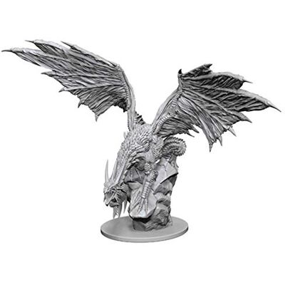 WizKids Dungeons & Dragons Pathfinder Deep Cuts Miniatures non peintes Dragon argenté (6 units) WizKids Dungeons & Dragons Pathfinder Deep Cuts Miniatures non peintes Dragon argenté (6 units)