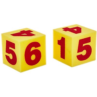 Learning Resources Dés numérotés géants en mousse souple (jeu de 2) Learning Resources Dés numérotés géants en mousse souple (jeu de 2)