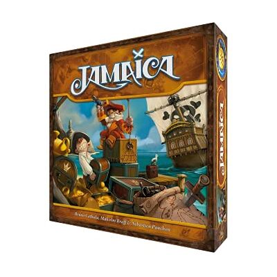 Asmodee , Jamaica, Jeu de table, 2-6 joueurs, 8+ ans, édition en italien Asmodee , Jamaica, Jeu de table, 2-6 joueurs, 8+ ans, édition en italien