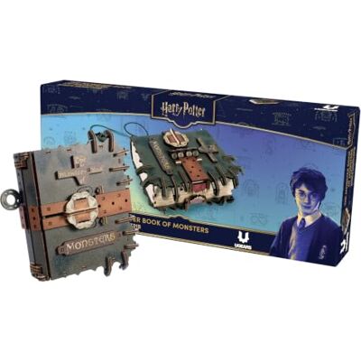 UGEARS Harry Potter Le Monstrueux Livre des Monstres Maquette en Bois a Construire, Puzzle 3D en Bois, Loisirs Créatifs Adultes,Modelisme,Construction Adulte, Puzzle 3d Adulte Cadeau Casse Tete UGEARS Harry Potter Le Monstrueux Livre des Monstres Maquette en Bois a Construire, Puzzle 3D en Bois, Loisirs Créatifs Adultes,Modelisme,Construction Adulte, Puzzle 3d Adulte Cadeau Casse Tete