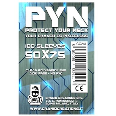 Cranio Creations - Pyn - 50x75mm - Housses de cartes Cranio Creations - Pyn - 50x75mm - Housses de cartes