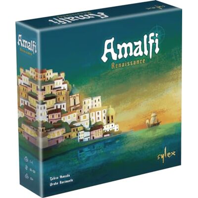 Asmodee Sylex Amalfi : Renaissance Jeux de Société Jeux de Placement Jeux de Gestion à Partir de 14 Ans 1 à 4 Joueurs Version Française Asmodee Sylex Amalfi : Renaissance Jeux de Société Jeux de Placement Jeux de Gestion à Partir de 14 Ans 1 à 4 Joueurs Version Française