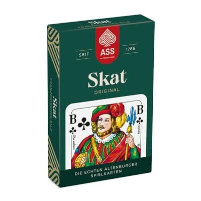 ASS Skat, französisches Bild, in Faltschachtel ASS Skat, französisches Bild, in Faltschachtel