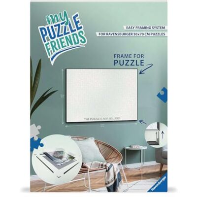 Ravensburger Cadre de puzzle 17901 cadre de puzzle 1000 pièces taille 70,4 x 50,4 cm, noir Ravensburger Cadre de puzzle 17901 cadre de puzzle 1000 pièces taille 70,4 x 50,4 cm, noir