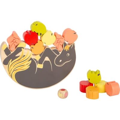 small foot balancing game “4 Friends” made of wood, board game for horse fans, aged 3 and up, 12236 small foot balancing game “4 Friends” made of wood, board game for horse fans, aged 3 and up, 12236