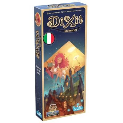 Asmodee Dixit 6 Memories, Extension de jeu de table, édition en italien, 8010 Asmodee Dixit 6 Memories, Extension de jeu de table, édition en italien, 8010