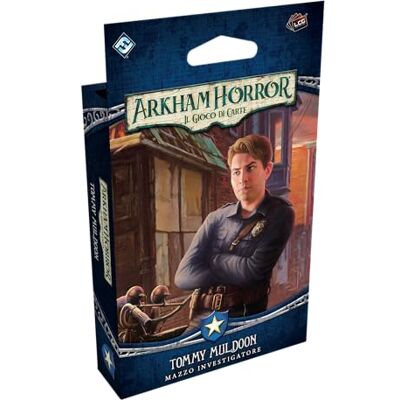 Asmodee – Arkham Horror: Le Jeu de Cartes: Tommy Muldoon – Détecteur, Jeu de Cartes, 14+ Années, 1-4 Joueurs, 60-120 min, Édition en Italien Asmodee – Arkham Horror: Le Jeu de Cartes: Tommy Muldoon – Détecteur, Jeu de Cartes, 14+ Années, 1-4 Joueurs, 60-120 min, Édition en Italien