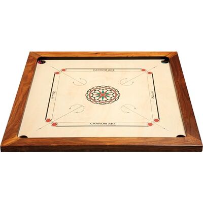 Asmodee CARROM : Ellora 85 cm Jeu de Société pour Enfants dès 6 Ans Jeu d'Adresse et de Stratégie Personnages Inédits 2 À 4 Joueurs 20 Min -Version Française Asmodee CARROM : Ellora 85 cm Jeu de Société pour Enfants dès 6 Ans Jeu d'Adresse et de Stratégie Personnages Inédits 2 À 4 Joueurs 20 Min -Version Française