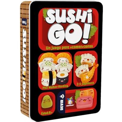Devir Sushi Go, jeu de société, multicolore (BGSUSHI) Devir Sushi Go, jeu de société, multicolore (BGSUSHI)