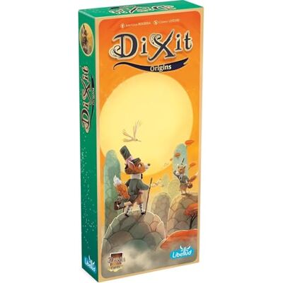 Asmodee Dixit Ext. 04 Origins FR/NL/EN/DE JEU DE SOCIETE 3-6 JOUEURS 8+ 15-30 MINUTES Asmodee Dixit Ext. 04 Origins FR/NL/EN/DE JEU DE SOCIETE 3-6 JOUEURS 8+ 15-30 MINUTES