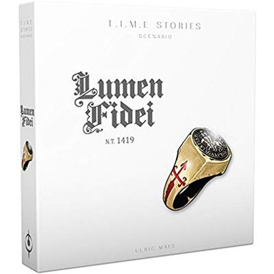 Asmodee T.I.M.E Stories Scénario Lumen Fidei Jeu de société À partir de 12 Ans 2 à 4 Joueurs 90 Minutes Asmodee T.I.M.E Stories Scénario Lumen Fidei Jeu de société À partir de 12 Ans 2 à 4 Joueurs 90 Minutes