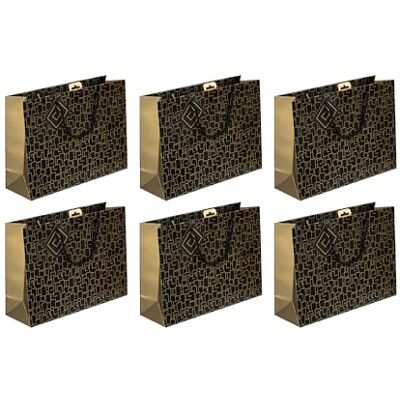 Eurowrap Clairefontaine 32478-6Cpack Un lot de 6 sacs cadeaux Excellia- Format Shopping 37,3x11,8x27,5 cm 210g Motif : Archi- Emballage Cadeaux, idéal pour : Jeux Société, Puzzles Eurowrap Clairefontaine 32478-6Cpack Un lot de 6 sacs cadeaux Excellia- Format Shopping 37,3x11,8x27,5 cm 210g Motif : Archi- Emballage Cadeaux, idéal pour : Jeux Société, Puzzles