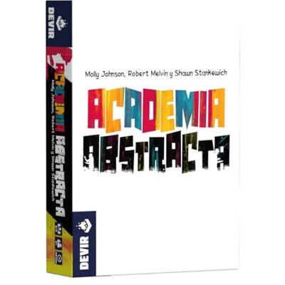 Devir Académie abstraite, jeu de société stratégique pour 2 à 4 joueurs, thématique artistique, à partir de 8 ans, parties de 30 minutes Version espagnole Devir Académie abstraite, jeu de société stratégique pour 2 à 4 joueurs, thématique artistique, à partir de 8 ans, parties de 30 minutes Version espagnole