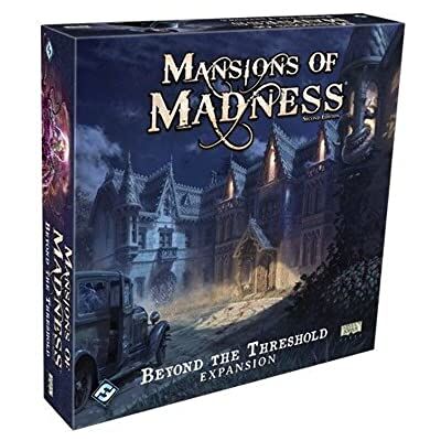 Asmodee Mansions of Madness 2ème édition : Beyond the Threshold Jeu de société coopératif à partir de 14 ans 1 à 5 joueurs Temps de jeu de 2 à 3 heures Asmodee Mansions of Madness 2ème édition : Beyond the Threshold Jeu de société coopératif à partir de 14 ans 1 à 5 joueurs Temps de jeu de 2 à 3 heures