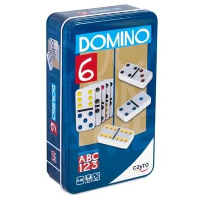 Cayro Dominos double couleur 6 Jeu traditionnel Jeu de société Développement des compétences cognitives et des mathématiques logiques Jeu de société (246) Cayro Dominos double couleur 6 Jeu traditionnel Jeu de société Développement des compétences cognitives et des mathématiques logiques Jeu de société (246)