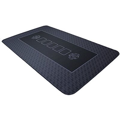 Bullets Playing Cards , Pro Tapis de Poker 100x60cm Noir de Bullets Playing Cards , Pro Tapis de Poker 100x60cm Noir de