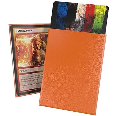 Ultimate Guard UGD011415 Porte-cartes Orange mat standard Ultimate Guard UGD011415 Porte-cartes Orange mat standard