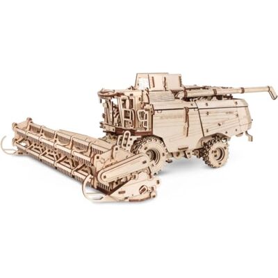ART Puzzle en bois 3D pour adolescents et adultes, 14+ Trépan à céréales GH800 Kit de bricolage, auto-assemblage, pas de colle nécessaire 864 pièces, naturel ART Puzzle en bois 3D pour adolescents et adultes, 14+ Trépan à céréales GH800 Kit de bricolage, auto-assemblage, pas de colle nécessaire 864 pièces, naturel