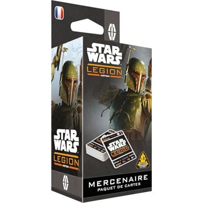 Asmodee Star Wars™: Legion – Mercenary (Card Pack) Cartes Mercenaires AMG Jeux de société Jeu de Figurines 2 Joueurs 14 + Version française Asmodee Star Wars™: Legion – Mercenary (Card Pack) Cartes Mercenaires AMG Jeux de société Jeu de Figurines 2 Joueurs 14 + Version française