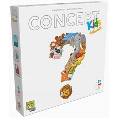 Concept ASMODEE Kids Animaux FR/NL 2-12 JOUEURS 4+ 15-30 MINUTES JEU DE SOCIETE Concept ASMODEE Kids Animaux FR/NL 2-12 JOUEURS 4+ 15-30 MINUTES JEU DE SOCIETE