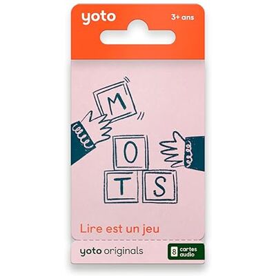 YOTO Premiers Pas vers la Lecture, Méthode Montessori, Exercices Français pour Enfant à Écouter sur Conteuse, Boîte à Histoires Enfant Player, Mini, Apprentissage Maternelle 3-4-5 Ans YOTO Premiers Pas vers la Lecture, Méthode Montessori, Exercices Français pour Enfant à Écouter sur Conteuse, Boîte à Histoires Enfant Player, Mini, Apprentissage Maternelle 3-4-5 Ans