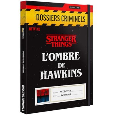 Platonia Games Dossiers Criminels Stranger Things : l'ombre de Hawkins- Jeu de Societe Escape Game Jeu d’Enquête Immersif et Collaboratif, 1-6 Joueurs Platonia Games Dossiers Criminels Stranger Things : l'ombre de Hawkins- Jeu de Societe Escape Game Jeu d’Enquête Immersif et Collaboratif, 1-6 Joueurs
