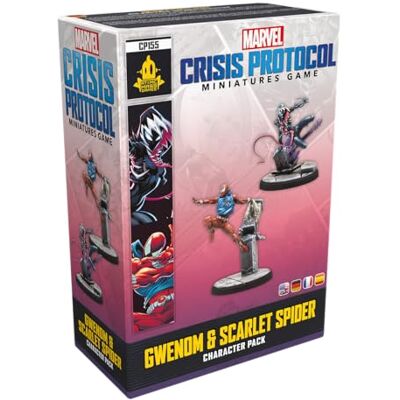 Asmodee Marvel: Crisis Protocol Gwenom & Scarlet Spider Asmodee Marvel: Crisis Protocol Gwenom & Scarlet Spider