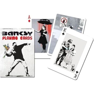 Piatnik Banksy Cartes à jouer Piatnik Banksy Cartes à jouer