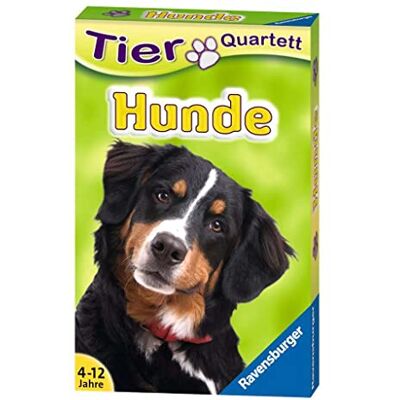 Ravensburger Tierquartett Hunde Kartenspiel ab 4 Jahre Ravensburger Tierquartett Hunde Kartenspiel ab 4 Jahre