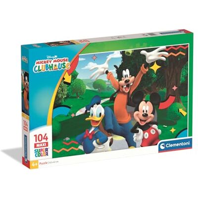 Clementoni PZL 104 MAXI MICKEY MOUSE CLUB HOUSE 20-25018 Clementoni PZL 104 MAXI MICKEY MOUSE CLUB HOUSE 20-25018