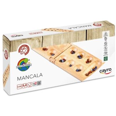 Cayro Mancala Jeu d'observation et de logique Jeu de société Développement des aptitudes cognitives et des intelligences Multiples Jeu Traditionnel (620) Cayro Mancala Jeu d'observation et de logique Jeu de société Développement des aptitudes cognitives et des intelligences Multiples Jeu Traditionnel (620)
