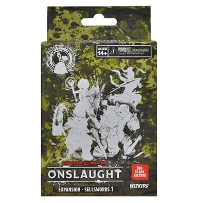 WizKids Dungeons & Dragons Extension Jeu de Figurines Onslaught Expansion Sellswords 1 *Anglais* WizKids Dungeons & Dragons Extension Jeu de Figurines Onslaught Expansion Sellswords 1 *Anglais*