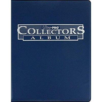 Asmodee Ultra PRO : Collectors Album Accessoire cartes à collectionner 10 pages 9 pochettes Capacité 180 cartes Bleu Asmodee Ultra PRO : Collectors Album Accessoire cartes à collectionner 10 pages 9 pochettes Capacité 180 cartes Bleu