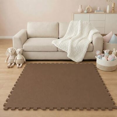 LittleTom 9 Pièces Tapis de Sol Bébé dès Le Premier Mois 30x30 cm Dalles en Mousse EVA Surface de Jeu Douce pour l'Éveil Carrés Puzzle Antidérapants Revêtement pour la Chambre des Petits LittleTom 9 Pièces Tapis de Sol Bébé dès Le Premier Mois 30x30 cm Dalles en Mousse EVA Surface de Jeu Douce pour l'Éveil Carrés Puzzle Antidérapants Revêtement pour la Chambre des Petits