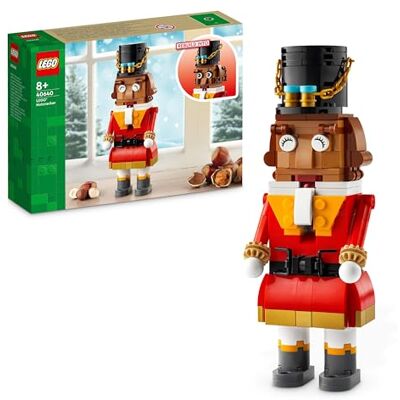 Lego Le Casse-noisette Jeu de Construction Festif Cadeau de Noël pour Enfants dès 8 Ans -Décoration d’Intérieur pour Fêtes de Fin d'Année Figurine à Collectionner pour Filles et Garçons 40640 Lego Le Casse-noisette Jeu de Construction Festif Cadeau de Noël pour Enfants dès 8 Ans -Décoration d’Intérieur pour Fêtes de Fin d'Année Figurine à Collectionner pour Filles et Garçons 40640