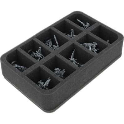 Feldherr Plateau en mousse compatible avec Kill Team 10 compartiments Stockez et transportez en toute sécurité jusqu'à 10 modèles HS060A086. Feldherr Plateau en mousse compatible avec Kill Team 10 compartiments Stockez et transportez en toute sécurité jusqu'à 10 modèles HS060A086.