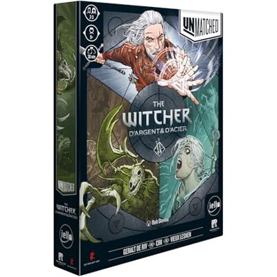 IELLO Unmatched The Witcher : d'argent et d'acier Version française IELLO Unmatched The Witcher : d'argent et d'acier Version française