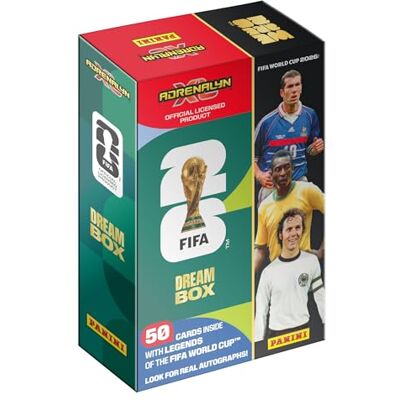 Panini Boîte de rêve Adrenalyn XL Coupe du Monde de la FIFA 2026 Panini Boîte de rêve Adrenalyn XL Coupe du Monde de la FIFA 2026